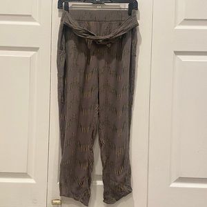 Free People Cropped Joggers - Small - Olive Green